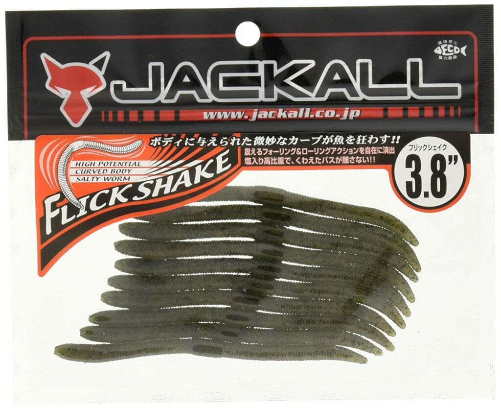 JACKALL(ジャッカル) ワーム フリックシェイク 3.8インチ 2トーン ザリガニ